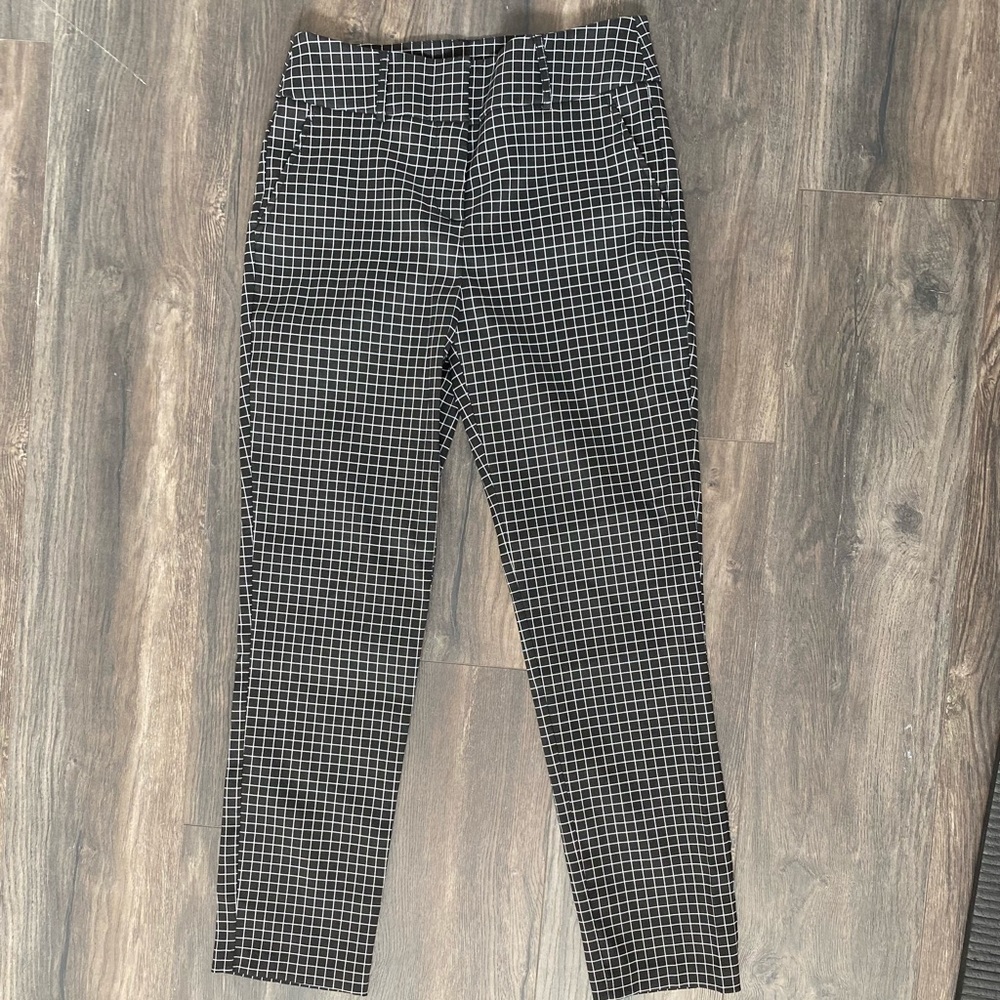 Plaid Dress business size medium checkered pants